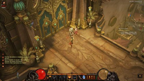 Pobiegnij za Ashearą - znajdziesz się w lokacji Bramy Kaldeum - Audiencja u cesarza | Zadania - Akt 2 | Solucja Diablo III - Diablo III 2.0 - poradnik do gry