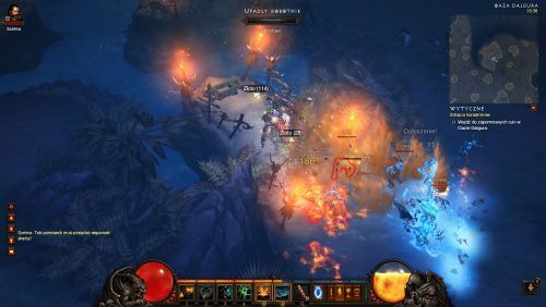 Po chwili marszu Ścieżka do oazy, gdzie znajduje się punkt nawigacyjny, zamieni się w Oazę Dalgura - Zdrajca Horadrimów | Zadania - Akt 2 | Solucja Diablo III - Diablo III 2.0 - poradnik do gry