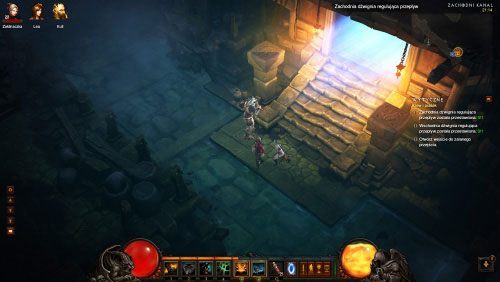 Lokacja to sieć kilku korytarzy - Krew i piasek | Zadania - Akt 2 | Solucja Diablo III - Diablo III 2.0 - poradnik do gry