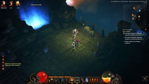 Po wejściu od razu zauważysz dźwignię - porusz ją - Krew i piasek | Zadania - Akt 2 | Solucja Diablo III - Diablo III 2.0 - poradnik do gry