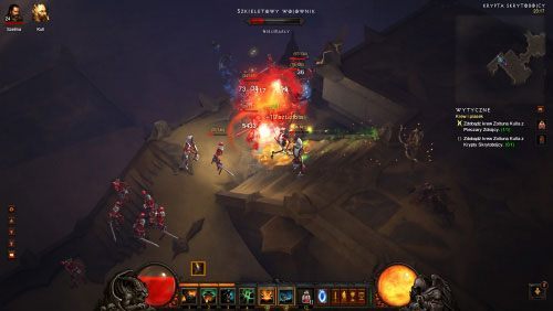 Lokacja jest rozległa i pełna stworów - Krew i piasek | Zadania - Akt 2 | Solucja Diablo III - Diablo III 2.0 - poradnik do gry