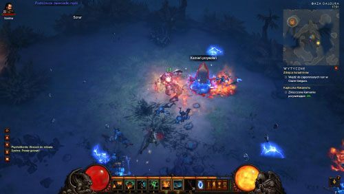 Musisz zniszczyć pięć kamieni przywołań - Kapliczka Rakanishu | Wydarzenia - Akt 2 | Solucja Diablo III - Diablo III 2.0 - poradnik do gry