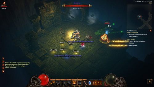W tym momencie pojawi się sam Sandar - Skarb Sandara | Wydarzenia - Akt 2 | Solucja Diablo III - Diablo III 2.0 - poradnik do gry