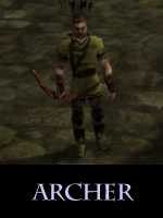 Łucznik jest jedną z najważniejszych jednostek w twoim oddziale - Siły Światła - Myth III: Era Wilka - poradnik do gry