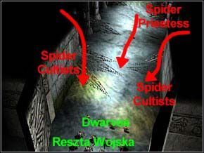 Odwróć się - czeka cię drugi pokój do zbadania - Misja 18 - The Spider God - Myth III: Era Wilka - poradnik do gry