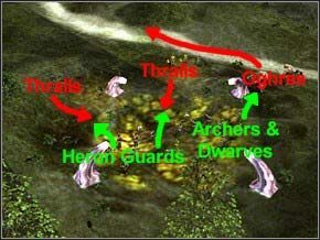 Zacznie się od razu od walki - Misja 13 - Rod Of The Callieach - Myth III: Era Wilka - poradnik do gry