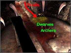 Idź tam tylko łucznikami, resztą wojska w prawą odnogę - Misja 11 - The Eye Of Thalor - Myth III: Era Wilka - poradnik do gry