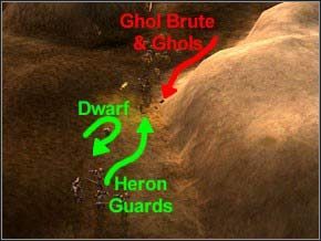 Jest to jeden większy Ghol (Ghol Brute) oraz dziesięć zwykłych - Misja 8 - Battle To Myrgard - Myth III: Era Wilka - poradnik do gry