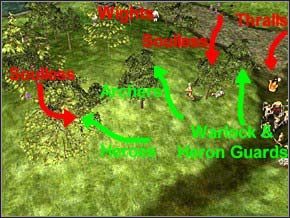 Ostatnia walka czeka cię przed drugim mostem - Misja 3 - Journey To Llancarfan - Myth III: Era Wilka - poradnik do gry