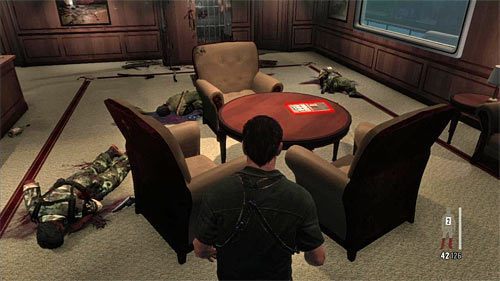 1 - Eksploracja głównego pokładu jachtu | Rozdział XI | Solucja Max Payne 3 - Max Payne 3 - poradnik do gry