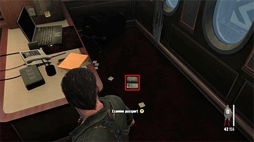 Przed Tobą trzy nowe kajuty, do których dobrze byłoby zajrzeć - Eksploracja głównego pokładu jachtu | Rozdział XI | Solucja Max Payne 3 - Max Payne 3 - poradnik do gry