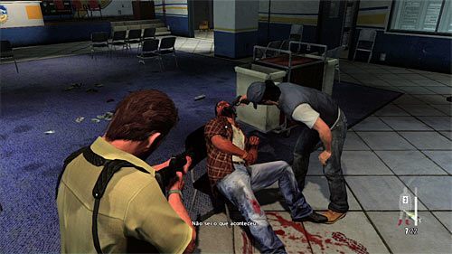 Po dotarciu na nowe piętro przejdź do nowego pomieszczenia - Ucieczka w bezpieczne miejsce | Rozdział III | Solucja Max Payne 3 - Max Payne 3 - poradnik do gry