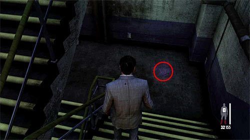 SEKRET 12 [Ślad 6/6 - Naszyjnik Giovanny]: Sekret odnajdziesz na klatce schodowej pod koniec misji - Ślady i złote bronie - Rozdział II | Sekrety w Max Payne 3 - Max Payne 3 - poradnik do gry
