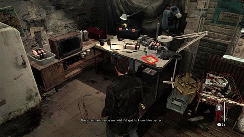 SEKRET 6 [Ślad 2/3 - Dziennik Brewera]: Sekret odnajdziesz na stole w mieszkaniu Brewera (samobójcy) - Ślady i złote bronie - Rozdział IV | Sekrety w Max Payne 3 - Max Payne 3 - poradnik do gry