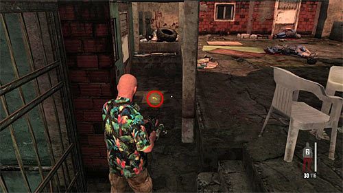 SEKRET 2 [Złota broń - Pistolet DE - Ślady i złote bronie - Rozdział IX | Sekrety w Max Payne 3 - Max Payne 3 - poradnik do gry