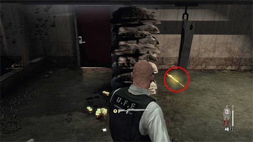 SEKRET 16 [Złota broń - Wyrzutnia LAW 3/3]: Sekret odnajdziesz na strzelnicy, przy workach z piaskiem - Ślady i złote bronie - Rozdział XIII | Sekrety w Max Payne 3 - Max Payne 3 - poradnik do gry