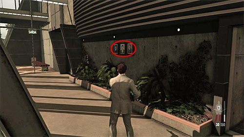 Wybierz jedyne dostępne przejście, prowadzące do lobby - Dotarcie do biura Rodriga | Rozdział VI | Solucja Max Payne 3 - Max Payne 3 - poradnik do gry