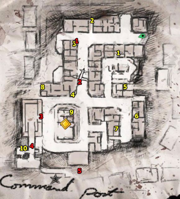 1 - Misja 7 | Butelki i Sztaby złota w Sniper Elite V2 - Sniper Elite V2 - poradnik do gry
