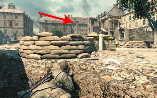 Przechodź od osłony do osłony powoli przesuwając się do przodu - Misja 3 - Muzeum Kaiser-Friedrich (3) | Opis przejścia Sniper Elite V2 - Sniper Elite V2 - poradnik do gry