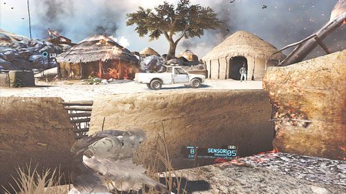 Dojdziemy tak do kolejnych zabudowań - Misja 2 Subtle Arrow (1) | Opis przejścia Ghost Recon - Future Soldier - Tom Clancys Ghost Recon: Future Soldier - poradnik do gry