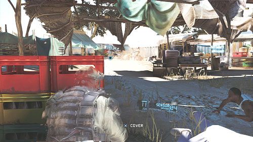 Następnych napotkanych przeciwników oznaczamy i wydajemy rozkaz do ich eliminacji (sami nie będziemy mogli oddać strzału) - Misja 2 Subtle Arrow (2) | Opis przejścia Ghost Recon - Future Soldier - Tom Clancys Ghost Recon: Future Soldier - poradnik do gry