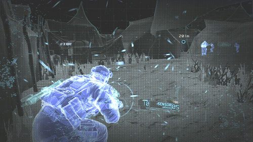 Po pierwszym starciu zaczniemy chaotycznie przedzierać się przez obóz w stronę punktu nawigacyjnego - Misja 2 Subtle Arrow (3) | Opis przejścia Ghost Recon - Future Soldier - Tom Clancys Ghost Recon: Future Soldier - poradnik do gry