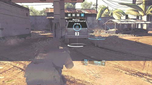 Gdy teren będzie czysty podchodzimy ostrożnie do stacji benzynowej i odzyskujemy ukryte informacje - Misja 3 Noble Tempest (3) | Opis przejścia Ghost Recon - Future Soldier - Tom Clancys Ghost Recon: Future Soldier - poradnik do gry