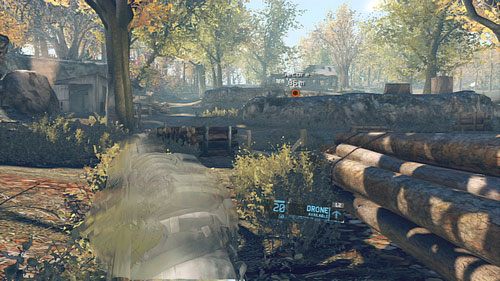 Kierując się po punktach nawigacyjnych trafimy na posterunek wroga - Misja 9 Valiant Hammer (1) | Opis przejścia Ghost Recon - Future Soldier - Tom Clancys Ghost Recon: Future Soldier - poradnik do gry