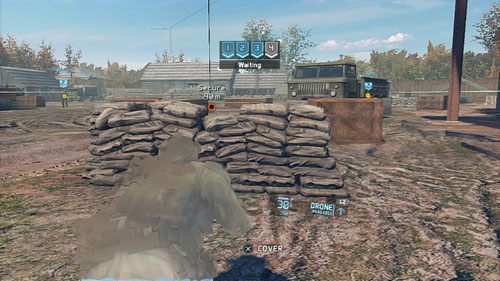 Kończymy z cichą eliminacją biorąc na cel czterech wrogów i ściągając ich - Misja 9 Valiant Hammer (1) | Opis przejścia Ghost Recon - Future Soldier - Tom Clancys Ghost Recon: Future Soldier - poradnik do gry