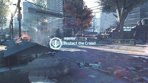 Misję rozpoczynamy od przedostania się na dach wysokiego budynku - Misja 11 Invisible Bear (1) | Opis przejścia Ghost Recon - Future Soldier - Tom Clancys Ghost Recon: Future Soldier - poradnik do gry