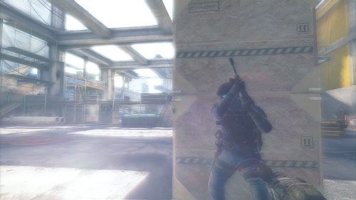 Kiedy padnie ostatni przeciwnik podążamy do punktu nawigacyjnego i oglądamy przerywnik - Misja 11 Invisible Bear (1) | Opis przejścia Ghost Recon - Future Soldier - Tom Clancys Ghost Recon: Future Soldier - poradnik do gry