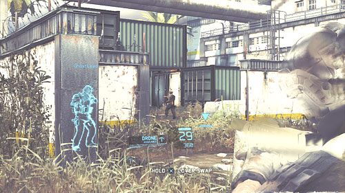 Eliminację zaczynamy od osobnika po lewej - Misja 3 Noble Tempest (1) | Wyzwania w Ghost Recon - Future Soldier - Tom Clancys Ghost Recon: Future Soldier - poradnik do gry