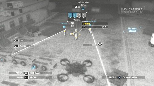 Na koniec oznaczamy ostatnich czterech przeciwników, chowamy drona i wraz z kompanami zdejmujemy cele - Misja 6 Firefly Rain (2) | Wyzwania w Ghost Recon - Future Soldier - Tom Clancys Ghost Recon: Future Soldier - poradnik do gry