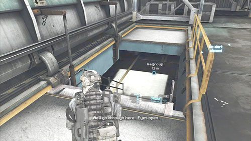 Po oczyszczeniu terenu sprintem biegniemy do kolejnego punktu nawigacyjnego - Misja 6 Firefly Rain (3) | Wyzwania w Ghost Recon - Future Soldier - Tom Clancys Ghost Recon: Future Soldier - poradnik do gry