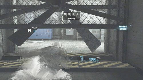 Następnie lądujemy na ziemi i wyładowaniem EMP niszczymy urządzenie sterujące wentylatorami - Misja 6 Firefly Rain (3) | Wyzwania w Ghost Recon - Future Soldier - Tom Clancys Ghost Recon: Future Soldier - poradnik do gry