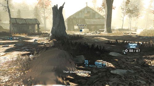 Następnie udajemy się do drugiego oznakowanego budynku - Misja 12 Shattered Mountain (1) | Wyzwania w Ghost Recon - Future Soldier - Tom Clancys Ghost Recon: Future Soldier - poradnik do gry