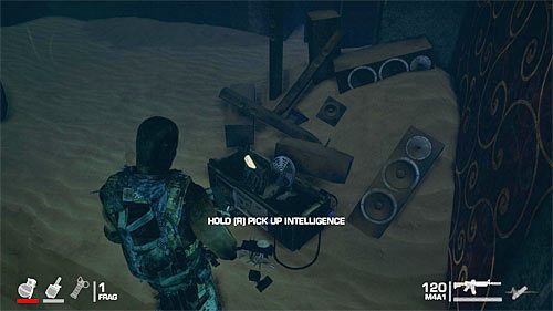 Zbadaj obszar na prawo od schodów prowadzących na górny balkonik - Rozdział XII - The Rooftops - Dotrzyj do wieży radiowej | Opis przejścia - Spec Ops: The Line - poradnik do gry