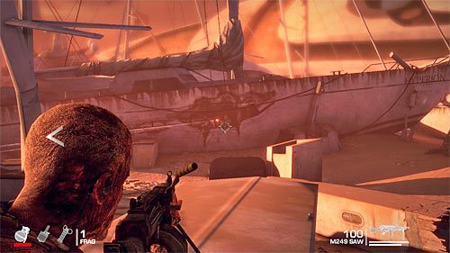 Aktualnie eksplorowana lokacja jest dość rozległa, tak więc musisz się pilnować - Rozdział XIII - Adams - Podążaj za sygnałem Lugo | Opis przejścia - Spec Ops: The Line - poradnik do gry