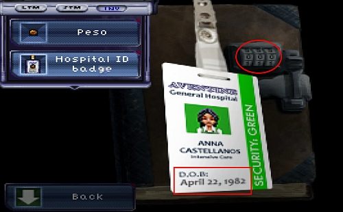 Kiedy Ed pokaże dziennik Annie, otwórz INV i kliknij na Hospital ID badge - Szpital - Anna | Opis przejścia Resonance - Resonance - poradnik do gry