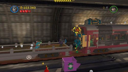 Zacznij kierować się w prawo - Podziemna kryjówka | Opis przejścia LEGO Batman 2 DC Super Heroes - LEGO Batman 2: DC Super Heroes - poradnik do gry