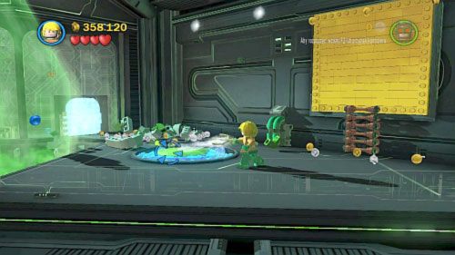 #08 - Po przejściu przez dużą powłokę kryptonitu dotrzesz do lokacji z plamą chemiczną na ziemi - Nowe technologie | Minizestawy LEGO Batman 2 DC Super Heroes - LEGO Batman 2: DC Super Heroes - poradnik do gry