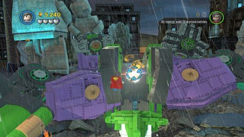 #01 - Wskocz na głowę robota Jokera i zniszcz laserem złotą płytkę - Bohaterowie, do boju | Minizestawy LEGO Batman 2 DC Super Heroes - LEGO Batman 2: DC Super Heroes - poradnik do gry