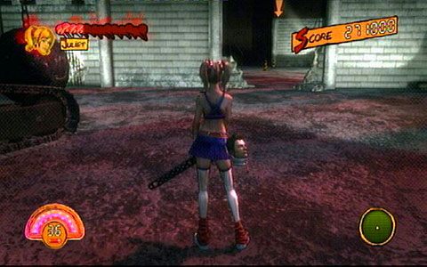 W pewnym momencie spotkasz swoją siostrę Rosalindę - 5 - Cathedral - zombie na budowie | Opis przejścia Lollipop Chainsaw - Lollipop Chainsaw - poradnik do gry