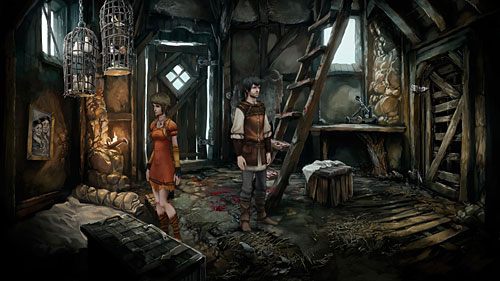 Kiedy Geron znajdzie się z powrotem w mieście, okaże się, że ktoś włamał się do domu, a wokół jest pełno krwi - To catch a fairy | The Dark Eye Chains of Satinav - The Dark Eye: Chains of Satinav - poradnik do gry