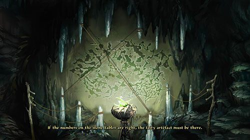 W niszy znajduje się plan jaskini - The Fairy Scholar | The Dark Eye Chains of Satinav - The Dark Eye: Chains of Satinav - poradnik do gry