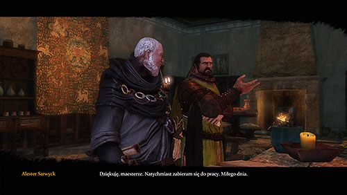 Odwiedź po raz kolejny Maestra Martina - Rozstaje (ZG) - Leśna Warownia | Rozdział 10 - Alester Sarwyck | Gra o tron - Gra o tron - poradnik do gry