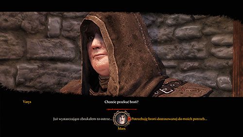 Wróć do Varysa pochwalić się zdobytym orężem - Światło i cień (ZG) - Królewska Przystań, Kanały Królewskiej Przystani | Rozdział 14 - Mors i Alester - Gra o tron - poradnik do gry