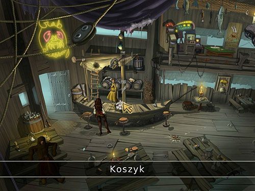 Oczywiście nie wystarczy nalać alkoholu do lampy, trzeba go jeszcze zapalić - Mapa Wyspy Krabów - 3 - Śladami Złotego Żółwia - Kapitan Morgane i legenda Złotego Żółwia - poradnik do gry