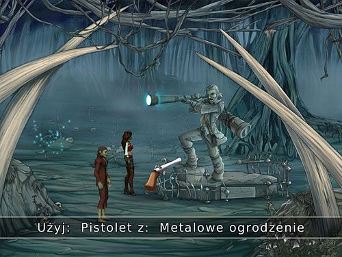 W tej sytuacji zainteresuj się metalowym ogrodzeniem przy pomniku - Mapa skarbów - 3 - Śladami Złotego Żółwia - Kapitan Morgane i legenda Złotego Żółwia - poradnik do gry