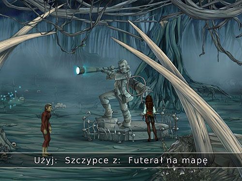 Nimi potraktuj końcówkę futerału (świetliki muszą być już w teleskopie) - Mapa skarbów - 3 - Śladami Złotego Żółwia - Kapitan Morgane i legenda Złotego Żółwia - poradnik do gry